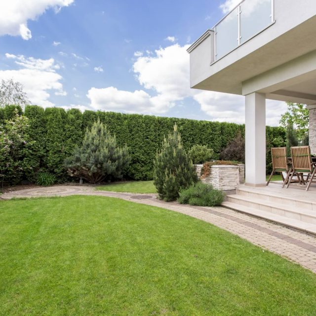 Erba sintetica per giardini